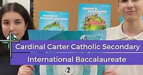Cardinal Carter Catholic High School now an International Baccalaureate school