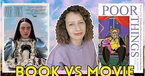 Poor Things Book vs Movie