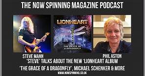 Steve Mann talks about the new Lionheart album The Grace Of A Dragonfly, Michael Schenker and more