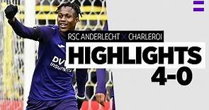 HIGHLIGHTS: RSC Anderlecht - Charleroi | 2021-2022 | 4 goals to take us back to the top 4