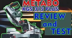 METABO KGS 315 PLUS - REVIEW AND HONEST OPINION !!!