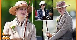 Lady Louise Windsor and Sophie beam at Royal Windsor Horse Show