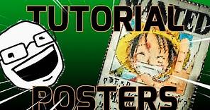 TUTORIAL/Como hacer los carteles (WANTED / SE BUSCA) de One Piece - Kamilo Draw