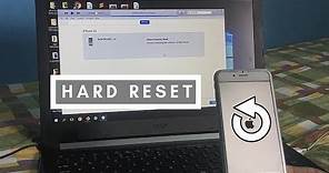 How To Hard Reset any iPhone to factory settings