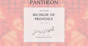 Richilde of Provence Biography - Empress of the Carolingian Empire