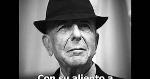 Take This Waltz - Leonard Cohen (subtitulos español)