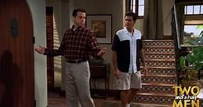 Two and a Half Men S01E11 Alan Harper, Frontier Chiropractor
