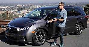 2021 Honda Odyssey Test Drive Video Review