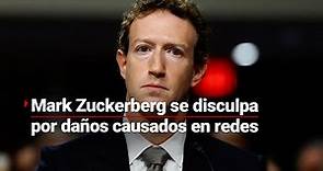 ¡AL BORDE DEL LLANTO! | Mark Zuckerberg se disculpó por el impacto de las redes sociales en niños