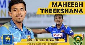 Maheesh Theekshana's maiden ODI wickets | 3rd ODI, Sri Lanka vs South Africa 2021