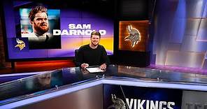 Quarterback Sam Darnold Signs His Contract To Become a Minnesota Viking