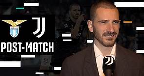 Leonardo Bonucci Post-Match Interview | Lazio 0-2 Juventus | Serie A
