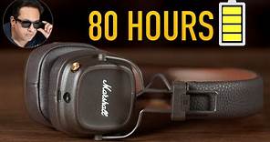Marshall Major IV Wireless Headphone with Remarkable Battery Life