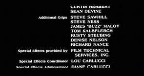 The war at home (1996) Full end credits