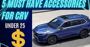 Must Have Accessories For Honda CRV 2023-2024.Mods for Honda CRV LX, SPORT Hybrid, EX, EX-L , Sport