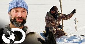 ¡Pesca sobre hielo! | Desafío x 2 | Discovery Latinoamérica