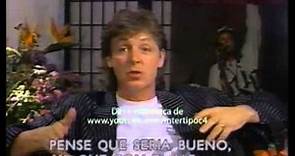 Entrevista a Paul McCartney en México (1993)