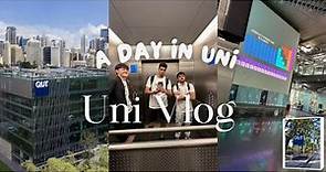 UNI VLOG (a day with me in the QUT) | Queensland University Of Technology