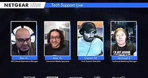 Tech Support LIVE | NETGEAR @ Home