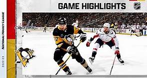 Capitals @ Penguins 3/25 | NHL Highlights 2023