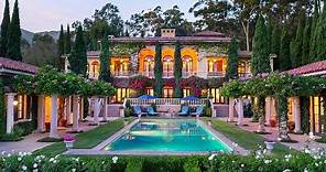 Stunning Italian Villa in Montecito
