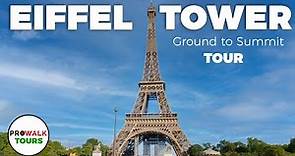 Eiffel Tower Tour - Level 1, 2 & 3 - With Captions!
