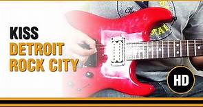 Como tocar Detroit Rock city de KISS en Guitarra electrica CLASE TUTORIAL