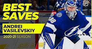 Best Andrei Vasilevskiy Saves from the 2020-21 NHL Season