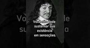 René Descartes, Penso, Logo Existo. | Filosofia, Aforismos, Citações, Frases