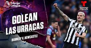 Bruno Guimarães sentencia el duelo - Burnley v. Newcastle | Premier League | Telemundo Deportes