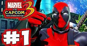 Ultimate Marvel Vs. Capcom 3 - Part 1 - Deadpool!