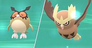 HOW TO Evolve Hoothoot into Noctowl in Pokemon Brilliant Diamond and Shining Pearl