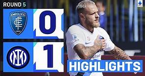 Empoli-Inter 0-1 | Stunning finish from Dimarco secures win: Goal & Highlights | Serie A 2023/24