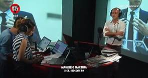 Maurizio Martina ospite di Non Stop News su Rtl 102.5