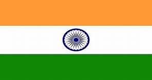 Evolución de la Bandera de India - Evolution of the Flag of India