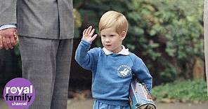 Royal Baby Countdown: Prince Harry's first day at nursery school