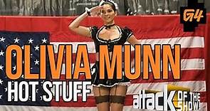 Attack of The Show! Olivia Munn Montage (Hot Stuff)