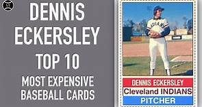 Dennis Eckersley: Top 10 Most Expensive Baseball Cards Sold on Ebay (April - June 2019)
