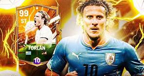 HE CAN SHOOT FROM ANYWHERE! BEST SHOOTER! 99 RATED FORLAN REVIEW! FC MOBILE