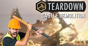Destroying the Castle in Teardown PS5