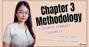 Writing Chapter 3 | Methodology | Practical Research 2 | Ate Ma'am