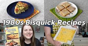 1980s BISQUICK RECIPES 🥧 How to Use Bisquick