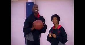 Michael Jordan's Mom teaches him how to shoot & dunk