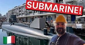I explore an Italian Submarine (Nazario Sauro S518)