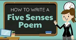 How to Write a Five Senses Poem with Example | Descriptive Poetry
