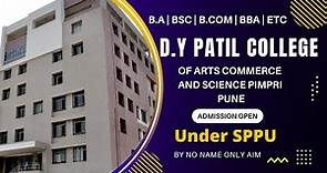 DY Patil College Pune Admission Process 2022 | B.A BSc B.COM BBA