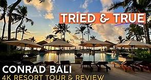 CONRAD BALI, Nusa Dua, Bali, Indonesia【4K Resort Tour & Review】TRIED & TRUE Elegant Resort