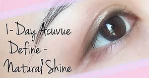 Natural Shine | 1-Day Acuvue Define