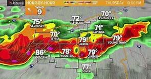Tracking more storms: Cleveland weather forecast for August 24, 2023