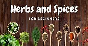 Herbs and Spices for Beginners | How to use Herbs and Spices | Vil and Zoe's Galley